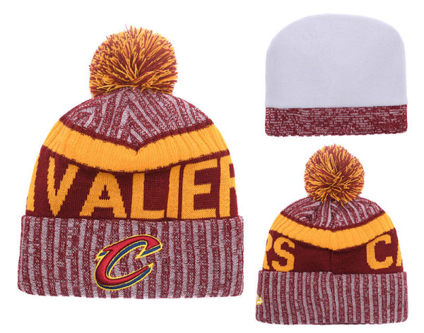 NBA Cleveland Cavaliers Red Beanie--yd