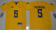 Youth Jordan Brand Michigan Wolverines #5 Jabrill Peppers College Football Limited Jersey Yellow