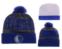 NBA Dallas Mavericks Blue Beanies---YD