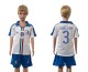 2016 Soccer Italy #3 Chiellini Away Kids Jersey
