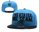 NFL Carolina Panthers Blue Snapback Hats--YD