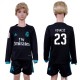 2017 Soccer Real Madrid #23 Kovacic Away Kids Jersey