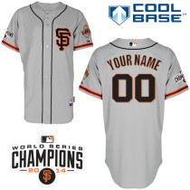 MLB San Francisco Giants Custom Grey Jersey