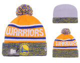 NBA Golden State Warriors Beanie Yellow--YD
