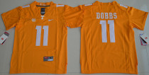NCAA Youth Tennessee Volunteers #11 Joshua Dobbs College Football Orange Kids Jersey