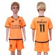 2017 Soccer Club Liverpool #11 M.Salah Away Kids Jersey