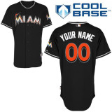 MLB Miami Marlins Personalized Black Jersey