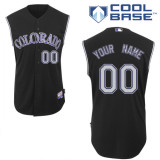 Black Rockies Alternate Personalized Cool Base Jersey