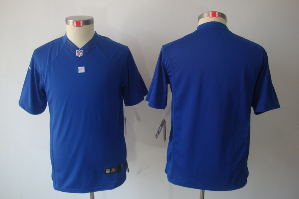 Blue Jersey, Youth Nike New York Giants blank limited NFL Jersey