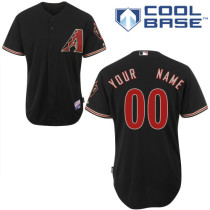 Black Diamondbacks Alternate Home Personalized Cool Base Jersey