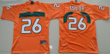 Youth Miami Hurricanes Sean Taylor 26 College Football Jersey Orange