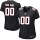 Nike Atlanta Falcons Customized Black Women Jersey