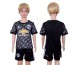 2017 Soccer Man Utd. Blank Away Kids Jersey