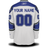 White Kings #00 Your Name Road Premier Custom NHL Jersey