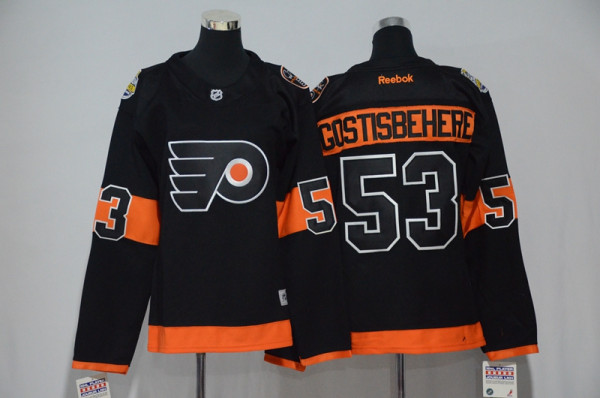 NHL Philadelphia Flyers #28 Giroux Black Stadium Women Jersey