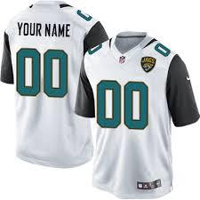 NFL Nike Jacksonville Jaguars Customized New Elite White Jersey