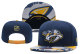 NHL Nashville Predators Blue Snapback Hats--YD