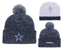 NFL Dallas Cowboys Blue Color Beanie--YD