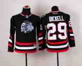 NHL Chicago Blackhawks #29 Bickell Black Youth Jersey