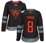 Women North America #8 Trouba Black World Cup of Hockey 2016 Premier Jersey