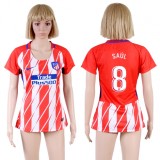 Womens Soccer Club Madrid S.A.D #8 Saul Home Jersey