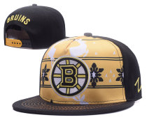 NHL Boston Bruins Snapback Hats--GS