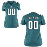 Team Color Jaguars Customized Game Nike Women Jersey