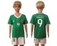 2016 Soccer Mexico #9 Borgetti Home Kids Jersey