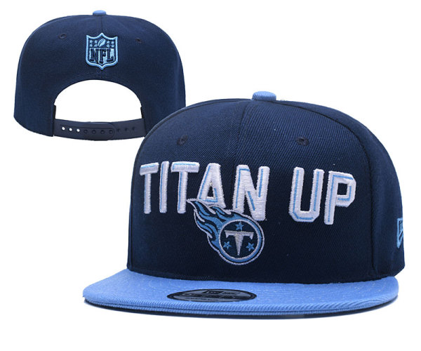 NFL Tennessee Titans Blue Snapback Hats--YD