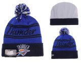 NBA Oklanhoma City Thunders Blue Beanie--YD