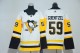 Kids NHL Pittsburgh Penguins #59 Guentzel White Jersey
