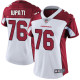 Womens NFL Arizona Cardinals #76 Iupati White Vapor Limited Jersey