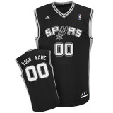 Black Custom Road NBA San Antonio Spurs Jersey