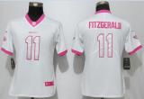 Women New Nike Arizona Cardinals #11 Fitzgerald Rush Fashion Jersey