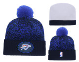 NBA Oklahoma City Thunder Blue Beanie--YD