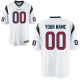 White Customized Game Youth Nike Houston Texans Jersey