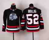 Youth NHL Chicago Blackhawks #52 Bollig Black Jersey