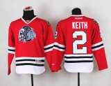 NHL Chicago Blackhawks #2 Keith Red Youth Jersey