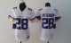 Nike NFL Minnesota Vikings #28 Peterson white women jersey