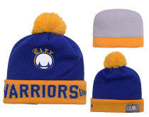 NBA Golden State Warriors Blue Beanie---YD
