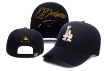MLB Los Angeles Dodgers Snapback Black Color Hats--TY
