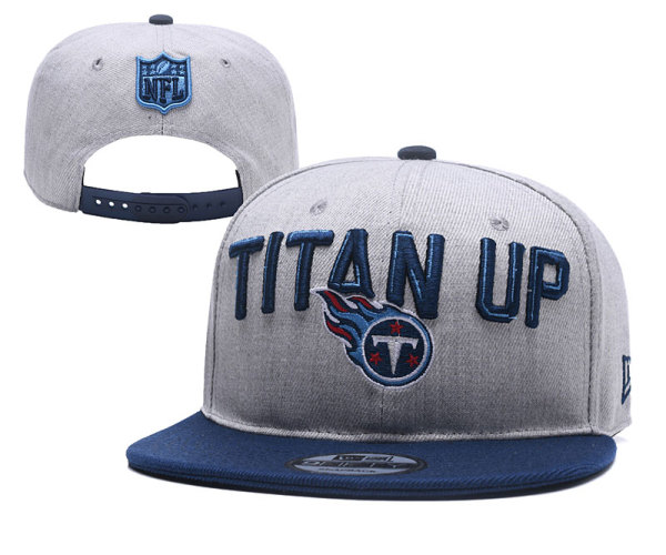 NFL Tennessee Titans Snapback Grey Hats--YD
