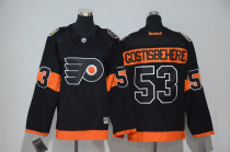 NHL Philadelphia Flyers #53 Gostisbehere Black Stadium Kids Jersey