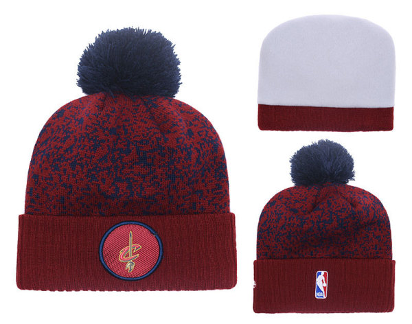 NBA Cleveland Cavaliers Red Beanie--YD