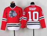NHL Chicago Blackhawks #10 Sharp Red Youth Jersey