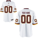 Nike Washington Redskins Customized Youth Game White Jersey