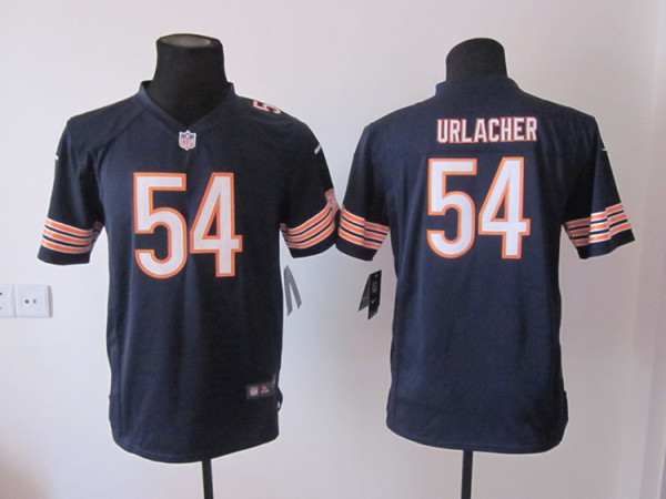 Urlacher blue Nike Bears Youth game NFL Jersey