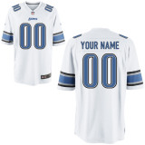 Customized White Elite Nike Detroit Lions Jersey