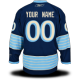 Blue Penguins #00 Your Name 2011 Winter Classic Edge Custom NHL Jersey