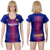 2017 Soccer Club Barcelona Blank Home Women Jersey